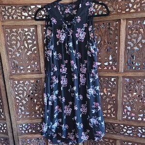 Rue21 Black Floral Mini Dress